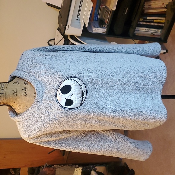 Nightmare before Christmas fleece pullover sweatshirt size 3X Jack Skelington - Picture 1 of 8